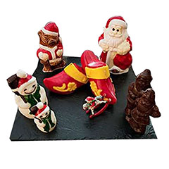 Christmas Chocolate Show Pieces