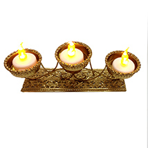 Tripod Electric Candle Stand