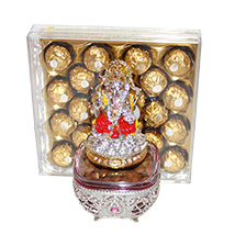 Ganesha with Gourmet delights