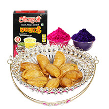 Sweet, Colorful & Delightful Holi Combo