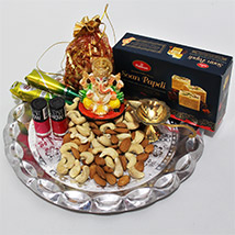 All Inclusive Silver Thali