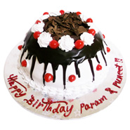 1kg Blackforest Cake Eggless Special