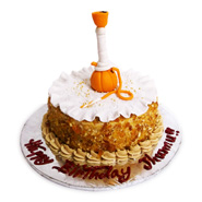 1kg Butterscotch Cake Eggless Special