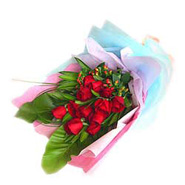 Bouquet of 12s Red Roses-MAL