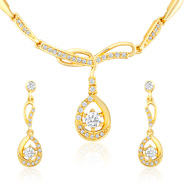 Oviya Luxurious Brilliance Necklace Set