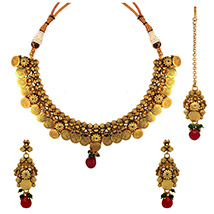  Maang Tikka with Crystals for Women by Donna 