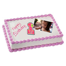 1kg Photo Cake Chocolate Sponge Eggless