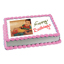 2kg Photo Cake Butterscotch Eggless