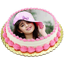 1kg Photo Cake Pineapple