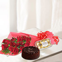 Rosy & Chocolaty Gift Combo 