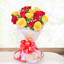 Red & Yellow Roses