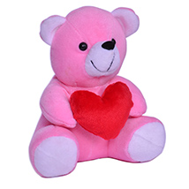 Pink Heart Teddy