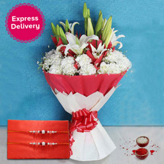 Mixed Flowers n Rakhi /></a></div><div class=