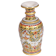 Golden Flower vase