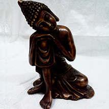Special brass metal mahatma buddha statue