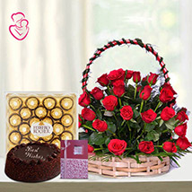 Red Basket Hamper 