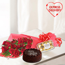 Rosy & Chocolaty Gift Surprise 