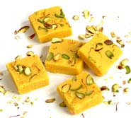 Kesar mawa barfi 250 gms