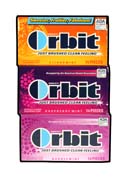 Pack Of Orbit Sugarfree Gums