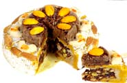 Ghasitarams Kesar Dryfruit Mithai Cake