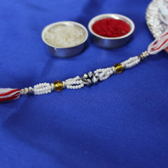 Beautifully Beaded Rakhi