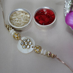 Sparkling Pearly Rakhi /></a></div><div class=