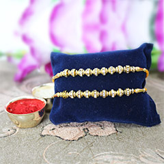 Classic Golden Rakhis