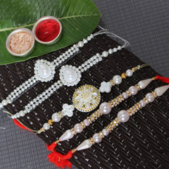 Mesmerizingly Beautiful Rakhi Set /></a></div><div class=