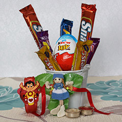 Kids Choco Combo 4 Rakhi