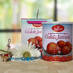 Yummy Gulab Jamun with Rakhi /></a></div><div class=