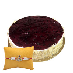 Eggless Blueberry White with Rakhi /></a></div><div class=