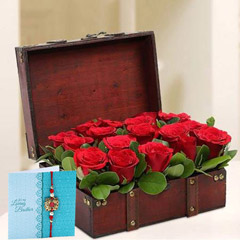 Treasured Roses with Kundan Rakhi /></a></div><div class=