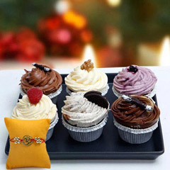 Cup Cakes with Rakhi /></a></div><div class=