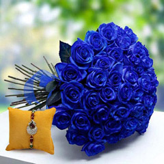 Rakhi with Blue Roses /></a></div><div class=