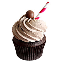 Chocolate Malt Cupcakes