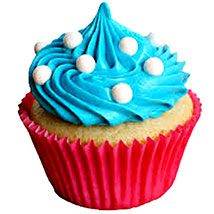 Blue Coffee Cupcakes