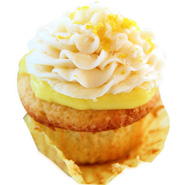 6 Lemon Surprice Cupcakes