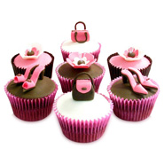 6 Girlie Special Cupcakes 