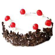 1kg Special Black Forest Eggless Cake