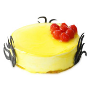 1kg Eggless Lemon Tart Cake