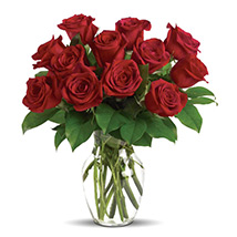 12 stem Red Rose Bouquet
