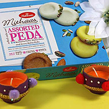 Diwali with Assorted Peda