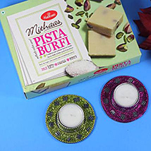 Diwali with Pista Burfi