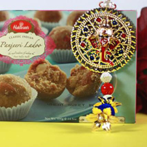 Panjeeri Laddu with Ganesh Hanging