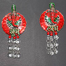 Hanging Ganesha Pair