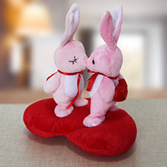 Kissing Soft Toy Couple