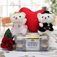 Teddy Couple Hamper