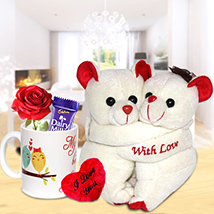 Cute Teddy Hamper 