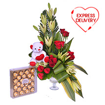 Exclusive Flower Hamper