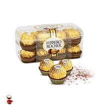 Delicious Box of 16 Pieces Ferrero Rocher Chocolates